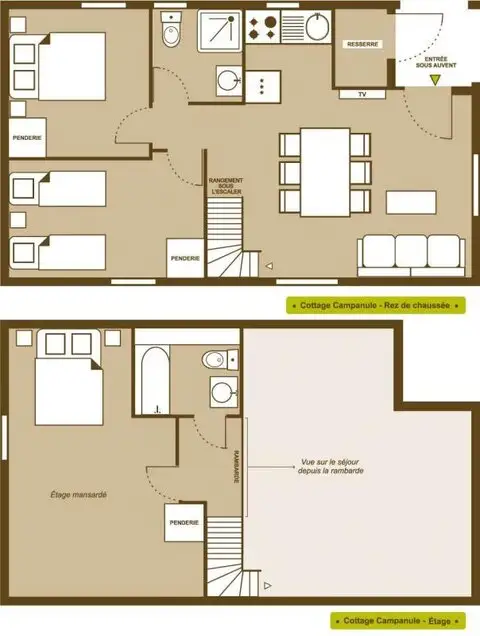 Logement 39 — plan du cottage